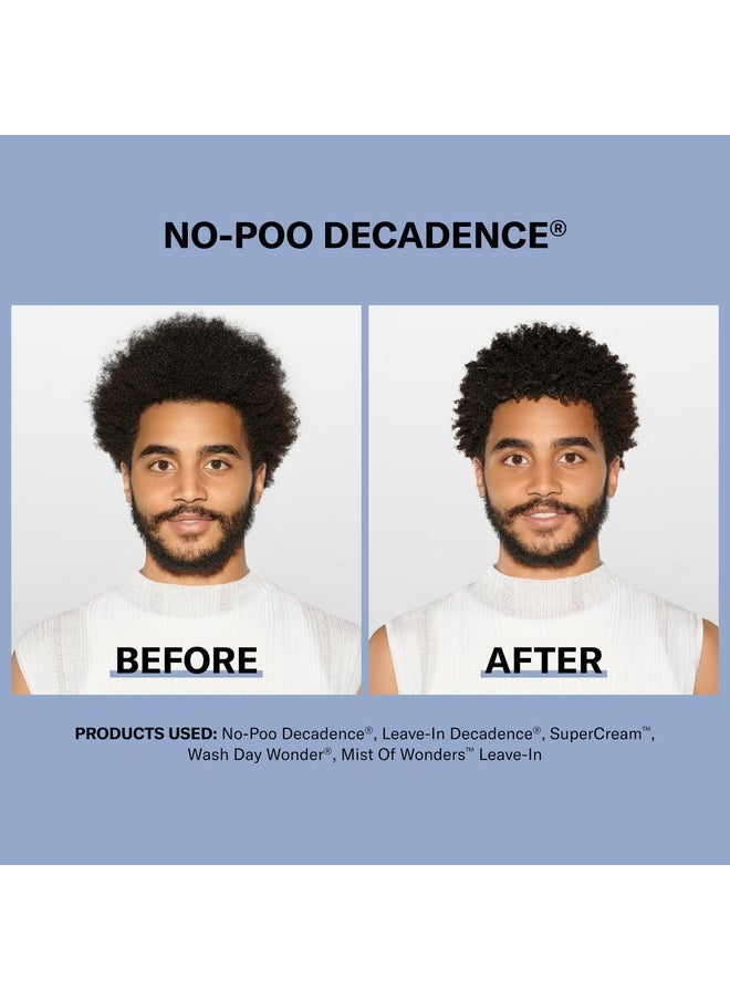 DevaCurl DevaCurl No-Poo Decadence Zero Lather Cleanser for Ultra-Rich Moisture, Green Oasis, 12 fl. oz.  - Image 4