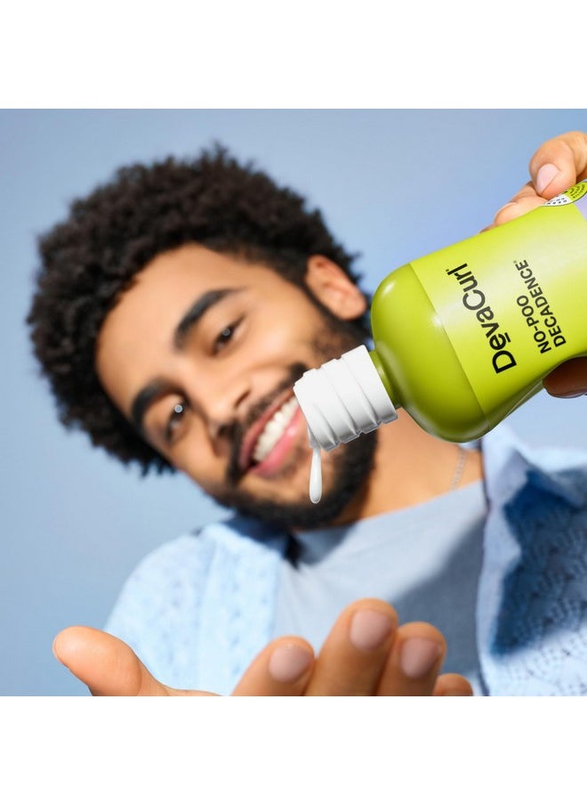 DevaCurl DevaCurl No-Poo Decadence Zero Lather Cleanser for Ultra-Rich Moisture, Green Oasis, 12 fl. oz.  - Image 3