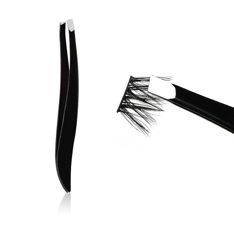 Fake Eyelashes Kit with Eye Lash Glue Tweezers False Eyelashes Eye Makeup Natural Long Thick Lashes for Eyelashes Extension - Image 4