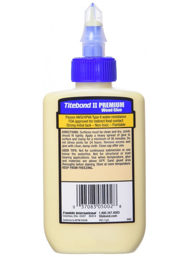 Titebond Franklin 5002 Titebond Ii Weatherproof Wood Glue, 4 Oz. - Image 2