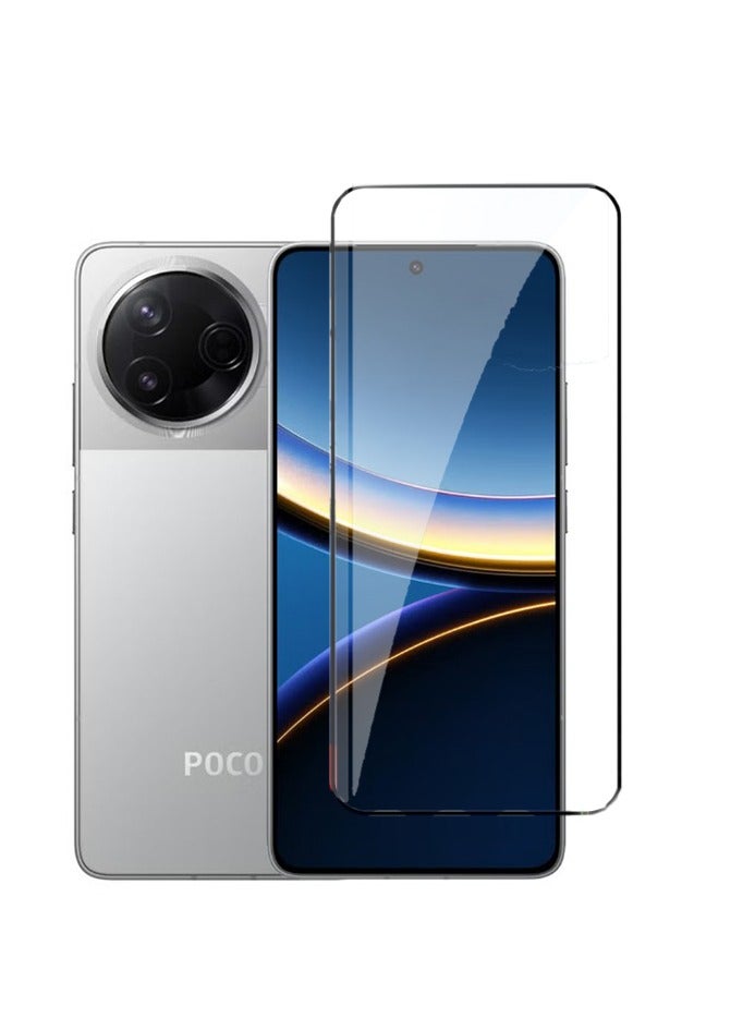 1 Pack Screen Protector Xiaomi Poco F7 Pro/F7 Ultra 5G , 9H Hardness Anti-Scratch Tempered Glass flim, Case Friendly, Anti-Fingerprint,Anti-Scratch - Image 1