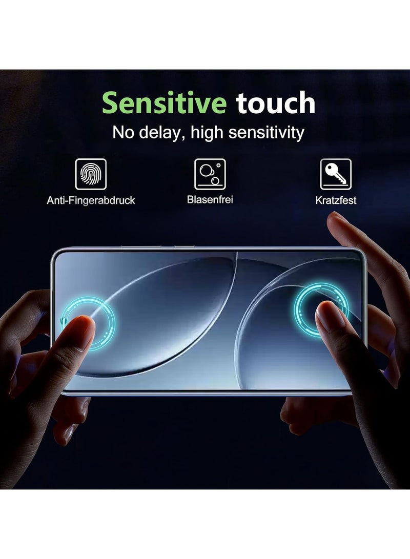 1 Pack Screen Protector Xiaomi Poco F7 Pro/F7 Ultra 5G , 9H Hardness Anti-Scratch Tempered Glass flim, Case Friendly, Anti-Fingerprint,Anti-Scratch - Image 3