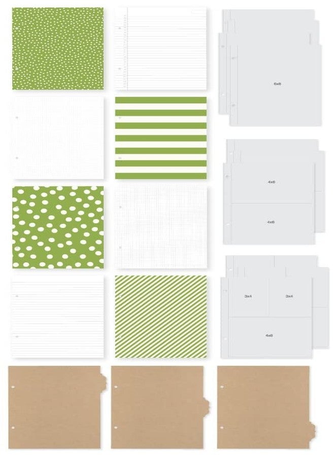 سيمبل ستوريز مجلد Simple Stories SNAP BINDER 6X8 أخضر (10772) - Image 4
