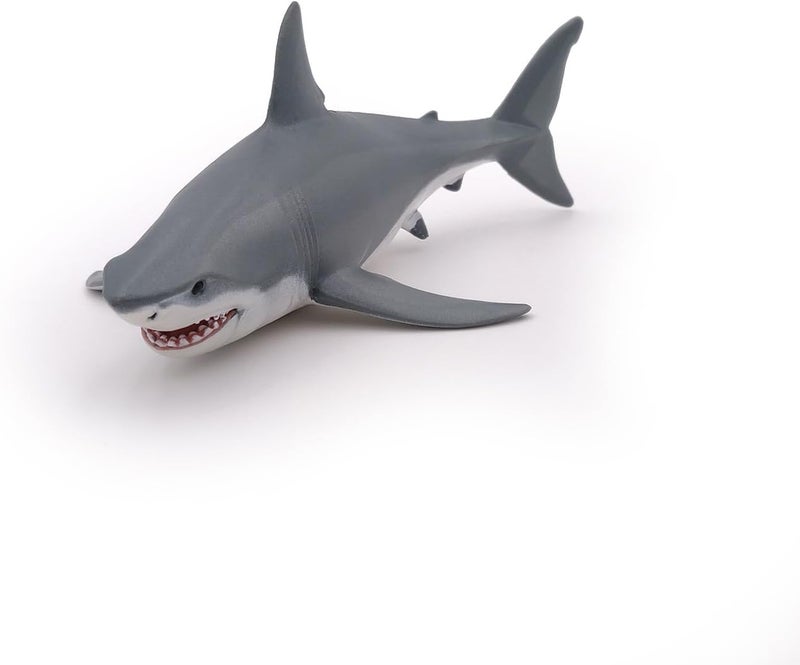 Papo 56002 Hand-Painted White Shark Figurine for Kids - Image 5
