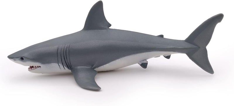 Papo 56002 Hand-Painted White Shark Figurine for Kids - Image 4