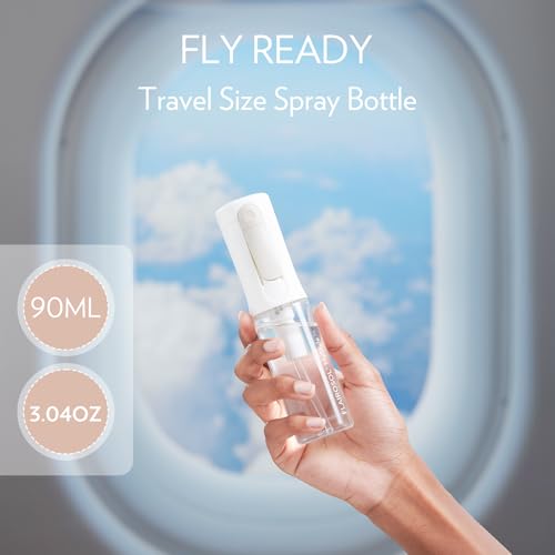 FLAIROSOL MyStyle, Spray Bottle for Hair - Small Travel Spray Bottle, Ultra Fine Continuous Water Mist for Face, Hairstyling, Salon, Cleaning, Beauty, Toners, Hydration & Makeup, 3.04oz / 90ml, White - Image 2