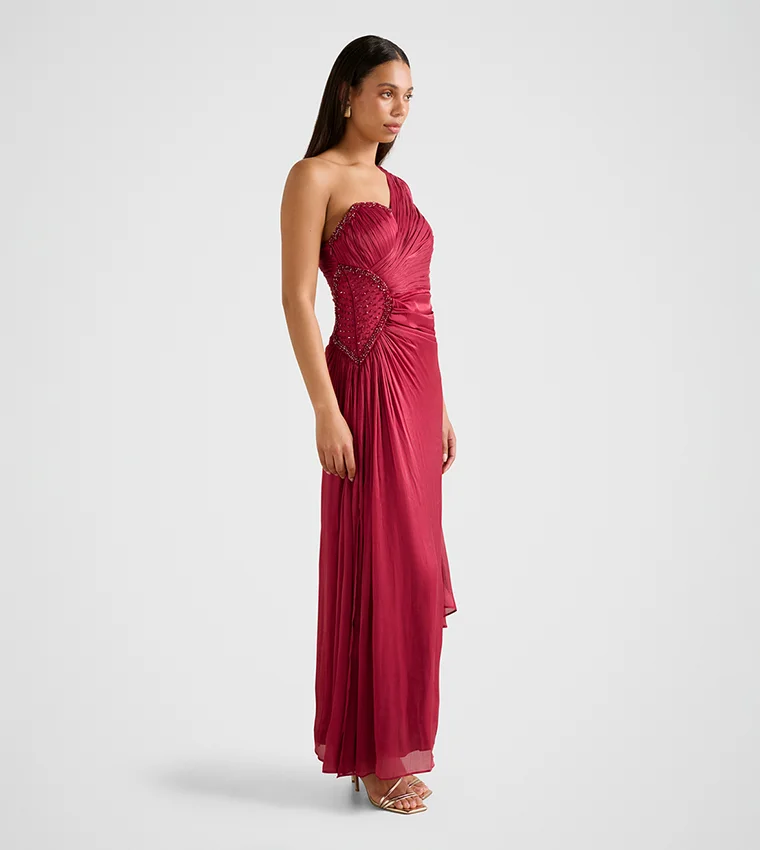 فورايفر نيو Nadia Asym Draped Maxi
