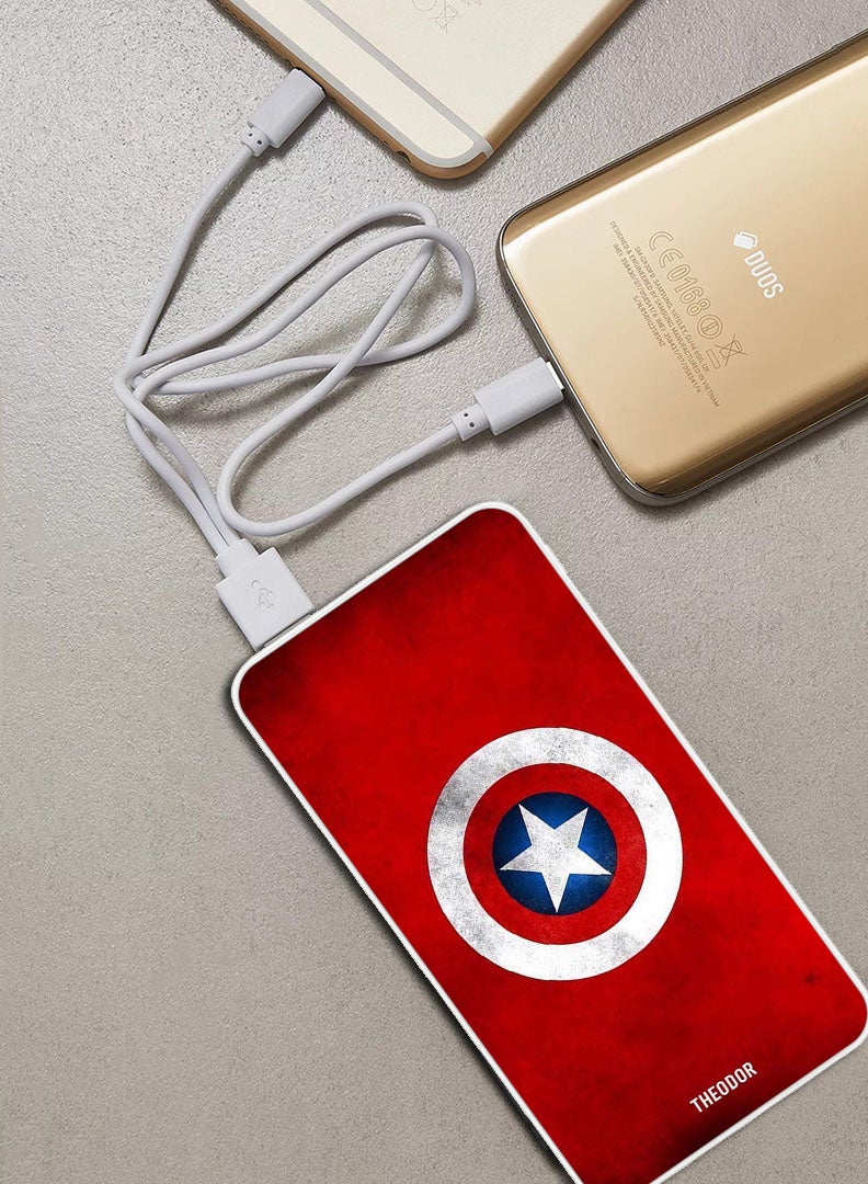 Theodor 10,000 mAh Super Fast Charging Ultra Compact Power Bank with Quick Charge & Power Delivery, Portable Charger For iPhone and Android Cap  - Image 2