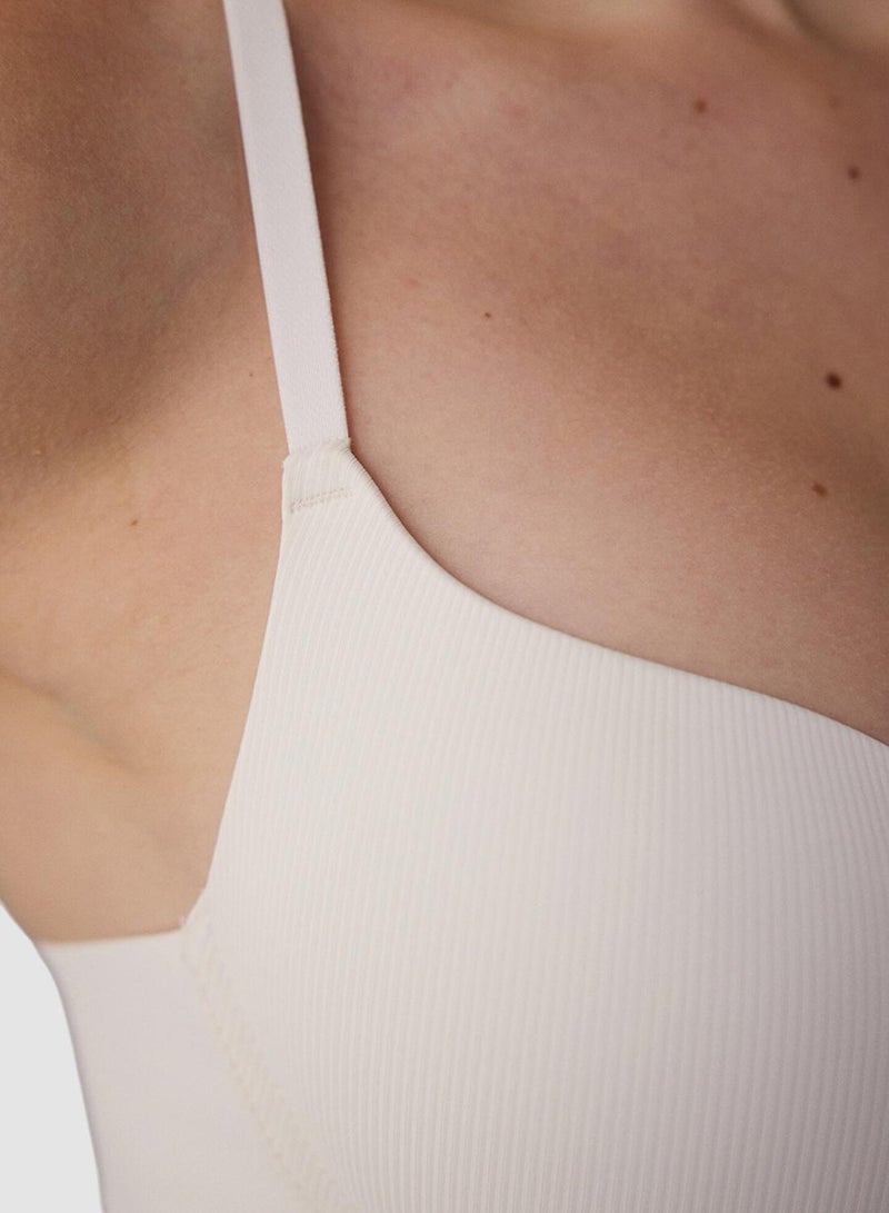 Penti Ecru Liny Underwire Non-Padded Effective Bra - Image 5