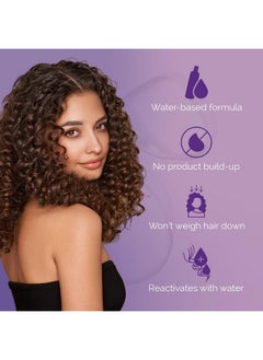 Curl Keeper Original Curl Keeper Anti-Frizz Curl Defining Hair Styler (12 Oz) - Lightweight Curl Definer Liquid Gel for All Weather Conditions - Wavy & Curly Hair Products for Women (Cream Alternative)  - Image 3