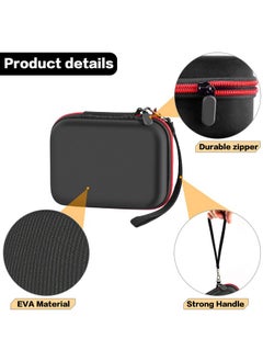 ALLPRIMO ALLPRIMO Case Compatible with Wahl Professional Peanut Classic Clipper Trimmer #8685 8655 8655-200 8633 8081 8035. Hair Clipper Organizer Holder for Attachment Comb, Oil,Blade Guard(Box Only)-Black  - Image 3