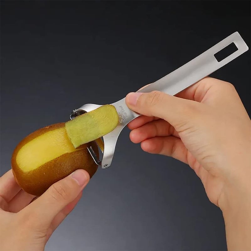 Top Chef Pro Stainless Steel Peeler – Smooth, Effortless Peeling Every Time - Image 4