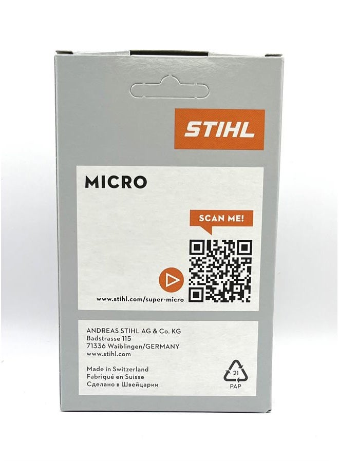 STIHL سلسلة منشار STIHL 61PMMC3-44 أويلوماتيك بيكو ميكرو ميني كومفورت بطول 12 بوصة، 3/8 بوصة خطوة، .043 بوصة قياس، 44 طول دفع (قد يختلف التعبئة) - Image 2