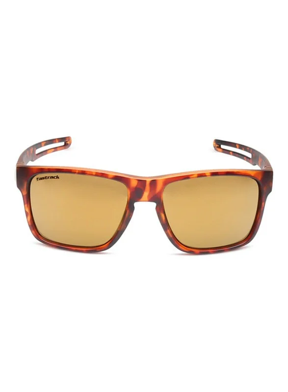 fastrack Brown Wayfarer Men Sunglasses (P415BR3|56)