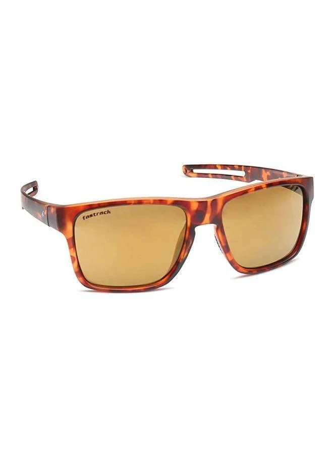 fastrack Brown Wayfarer Men Sunglasses (P415BR3|56)