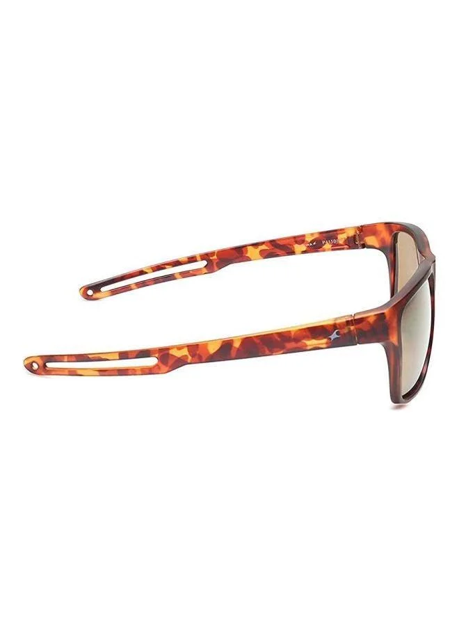 فاستراك Men's نظارات شمسية رجالية بنية وايفارير للرجال