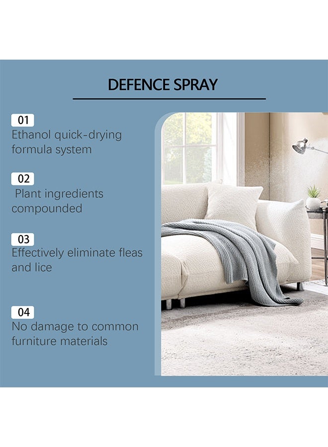 JUE FISH Defence Spray, Bed Bugs Killer Spray, Roach & Fly Killer Spray, Plant-Based Actives Kill Insects & Bugs On Contact, Non-Greasy, Repellent Indoor Flea Moth Bugs Bed Bugs, No Stains, Fresh Scent, 100ml - Image 5