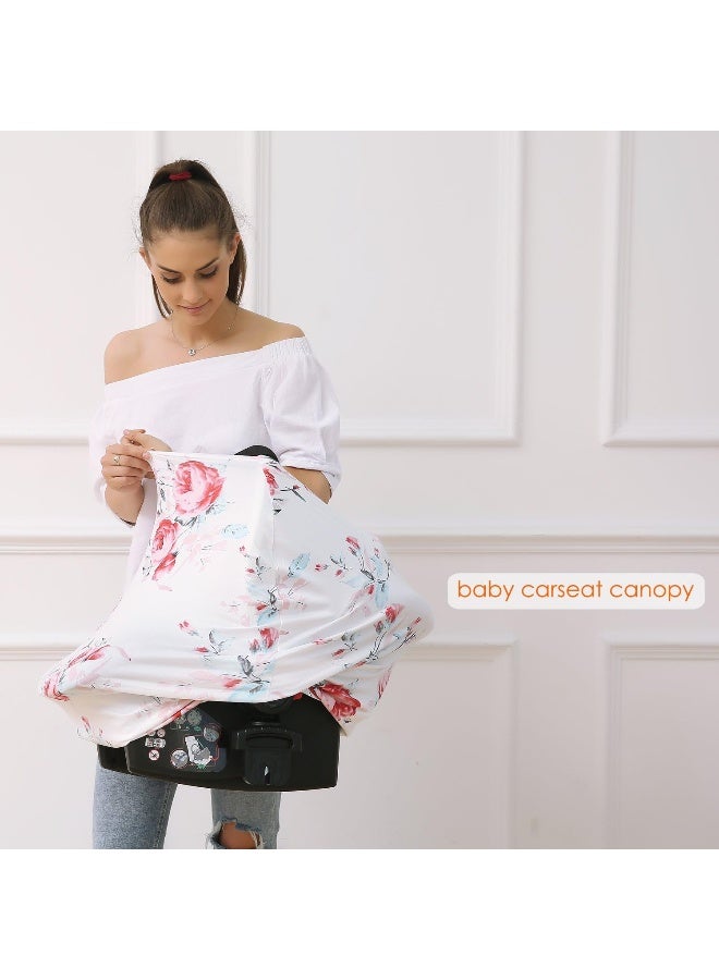 Hicoco Privacy Baby Car Seat Covers - Stroller Canopy Nursing and Breastfeeding Covers - Image 2