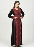 AL BENT AL SHARQIEH Black with red embroidery