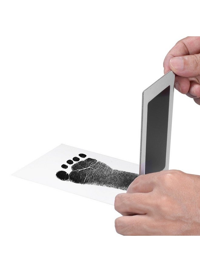 PChero Size Baby Inkless Handprint And Footprint Kit With 4 Ink Pads And 8 Imprint Cards By Pchero, Ideal For Family Keepsake Newborn Registry Baby Shower Present - Image 3