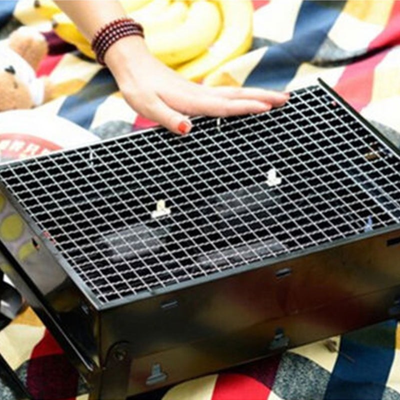 GEZICHTA Carbon Baking Mesh Mats, Barbecue Grill Net - Stainless Steel Cross Wire, 2540cm for Outdoor Picnic, BBQ - Image 5