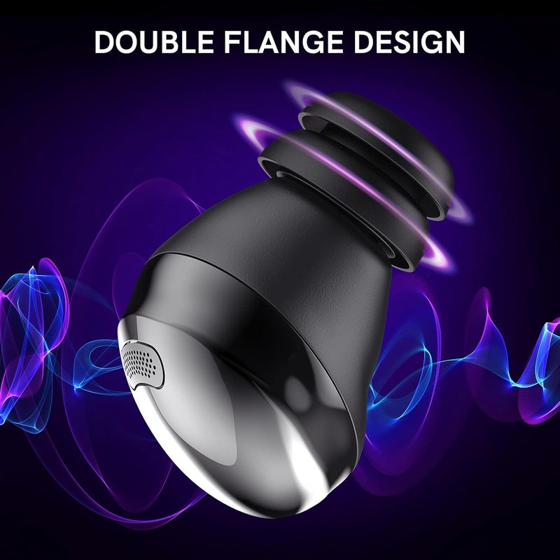MAKINGTEC Ear Tips for Galaxy Buds Pro, 6 Pairs Double Flange Silicone Eartips Earbuds Earplug Replacement Accessories Compatible with for Samsung Galaxy Bus Pro 2021 S/M/L Size (6 Pairs Black) - Image 2