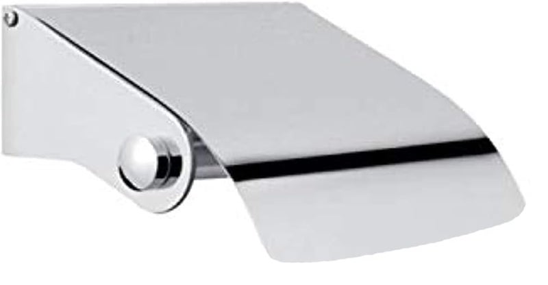 MLD MLD Stainless Steel Toilet Tissue Roll Holder Paper Stand Dispenser Wall Mounted Toilet Paper Holder Bathroom Tissue Towel Accessory Material Stainless Steel Silver Pack of 1 - Image 1