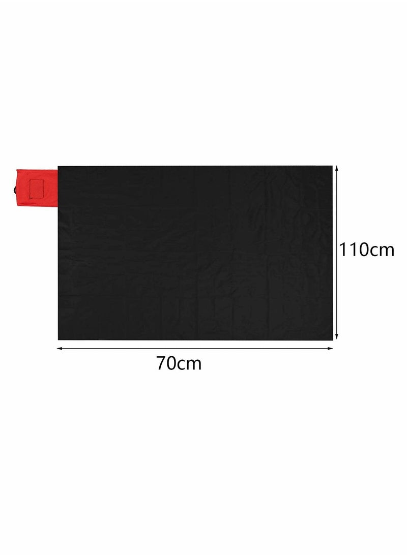 Excefore - Mini Pocket Picnic Blanket(27.56 * 43.31 In ), Foldable Beach Blanket Lightweight Waterproof Beach Camping Travel Mat with Portable Bag for Hiking Walking Traveling Outdoor Activities - Image 1