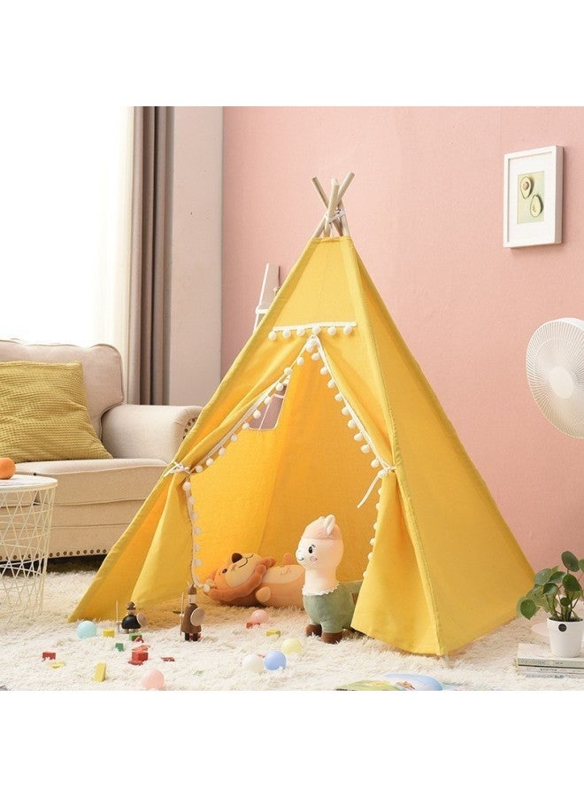 Flying Goose Children's Indoor Indian Tent Baby Reading Triangle Small House Boys And Girls Playhouse Toy House - Image 2