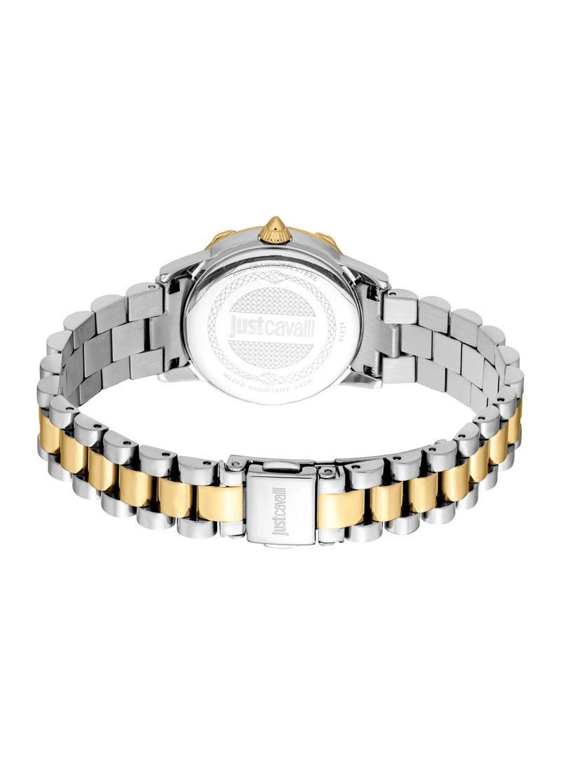 Just Cavalli Lady Fiorenza Snake Jc1L310M0105 - Stainless Steel Female Quartz 3 Hands - Image 3