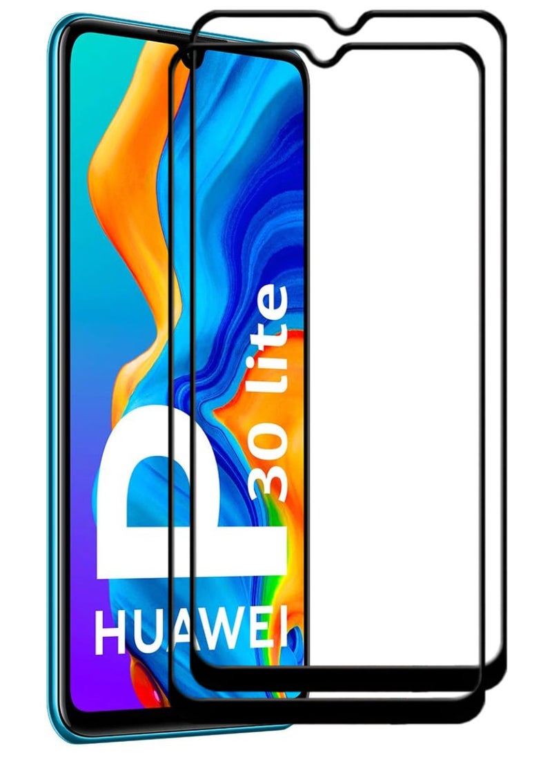 ACLIX 2 Pieces Antistatic ESD Dustproof Premium Quality High Definition Tempered Glass Screen Protector Designed For Huawei P30 lite - Image 1