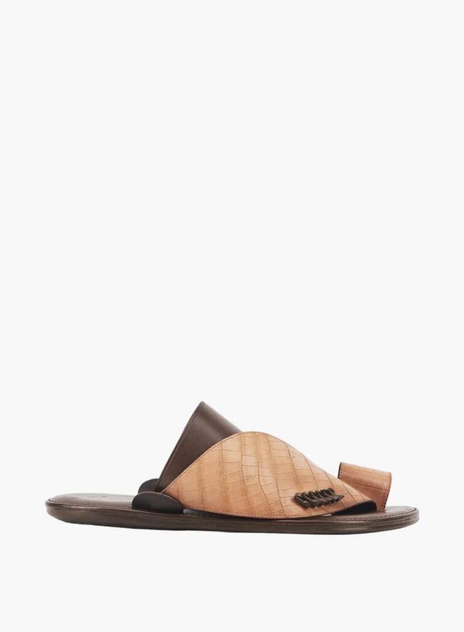 الواحة Men's Arabic Sandals with Toe Loop - Ramadan Collection