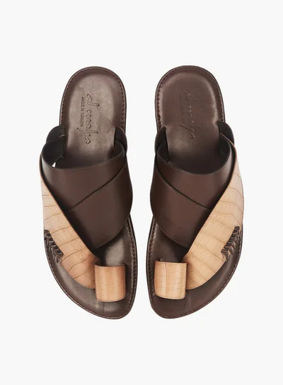 الواحة Men's Arabic Sandals with Toe Loop - Ramadan Collection