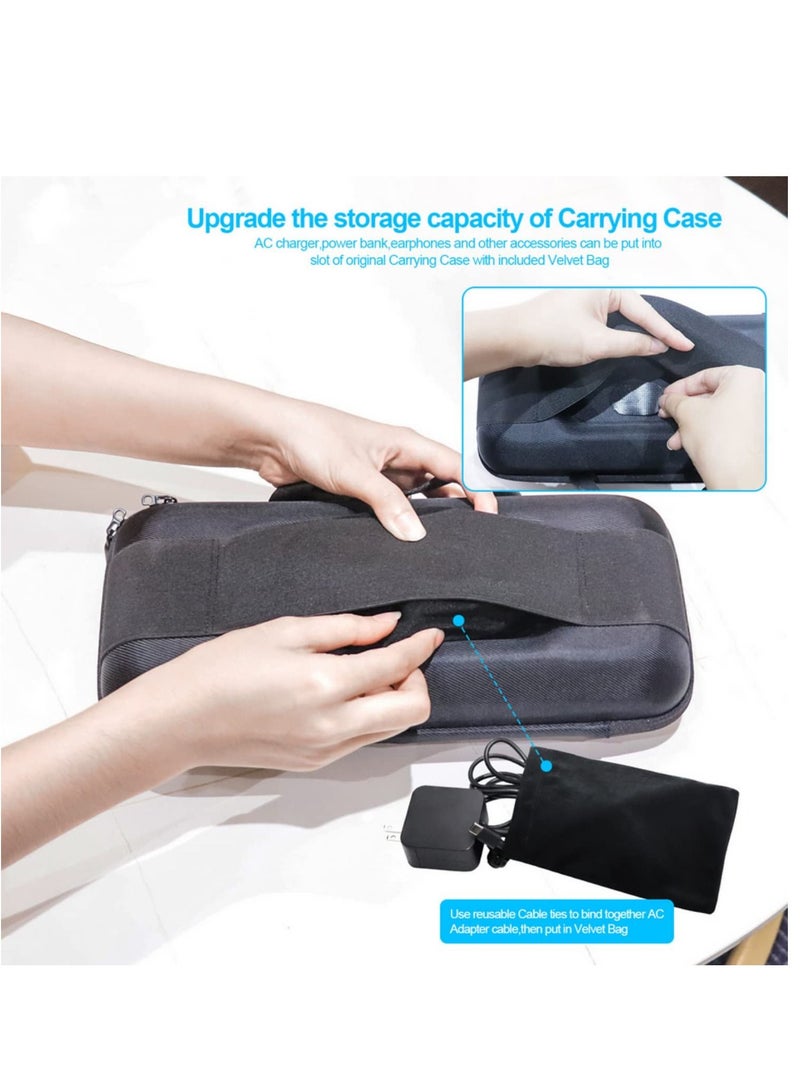 19-in-1 Console Case Protective Cover Set Crystal Shell Silicone Pad Tempered Film Cable Tie Compatible For Steam Deck - Image 3