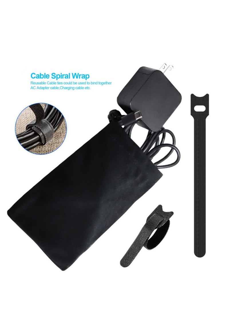 19-in-1 Console Case Protective Cover Set Crystal Shell Silicone Pad Tempered Film Cable Tie Compatible For Steam Deck - Image 4