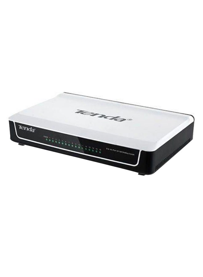 Tenda 16-Port Ethernet Switch White - Image 1