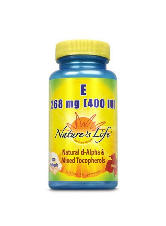 Nature's Life Nature's Life Vitamin E, 400 IU | 100 ct 