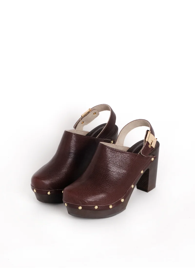 Scholl CLOG B/S BROWN MIAMI
