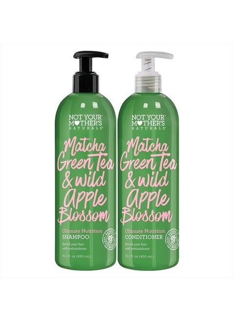 Naturals Shampoo and Conditioner Sets - 2-Pack - Naturally Occurring Ingredients, Sulfate-Free Shampoo and Conditioner for All Hair Types (Ultimate Nutrition)