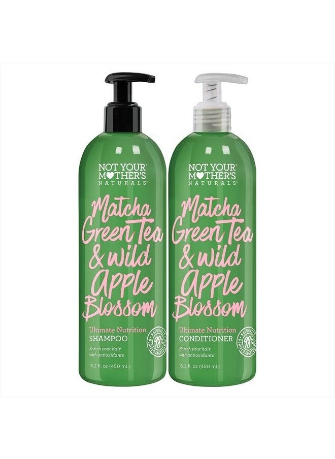 Naturals Shampoo and Conditioner Sets - 2-Pack - Naturally Occurring Ingredients, Sulfate-Free Shampoo and Conditioner for All Hair Types (Ultimate Nutrition)