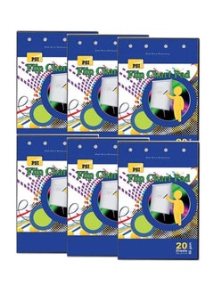 Psi 6-Piece Flip Chart Pad 58.5x81cm Size 20 Sheets  - Image 1