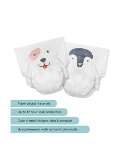 Kit & Kin KIT & KIN Eco Friendly Baby Diapers Size 6 | Soft Flash Dry Disposable Diapers, Superior Leak Protection Hypoallergenic for Skin Protection Baby Diapers (Size 6 - Pack of 24)  - Image 2