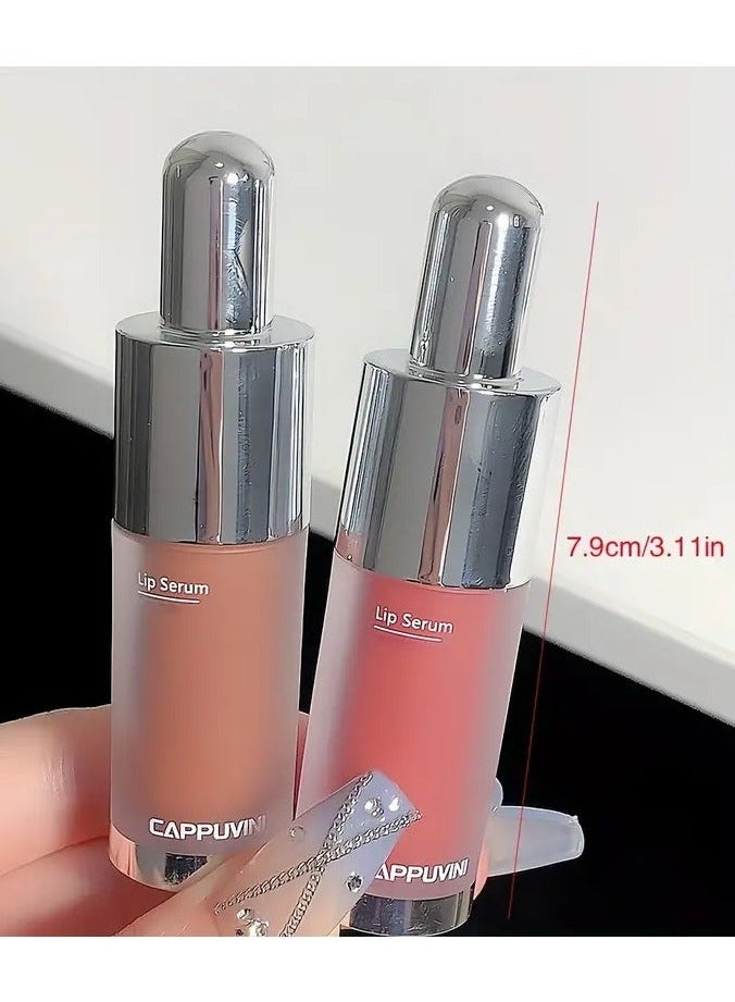 Cappuvini Nude Lip Care Collection - Moisturizing Tinted Lipstick, Vibrant Lip Glaze, Plumping Lip Gloss, and Nourishing Honey Lip Oil for Soft, Smooth Lips - Perfect Valentine's Day Gift for Women #105 - Image 4