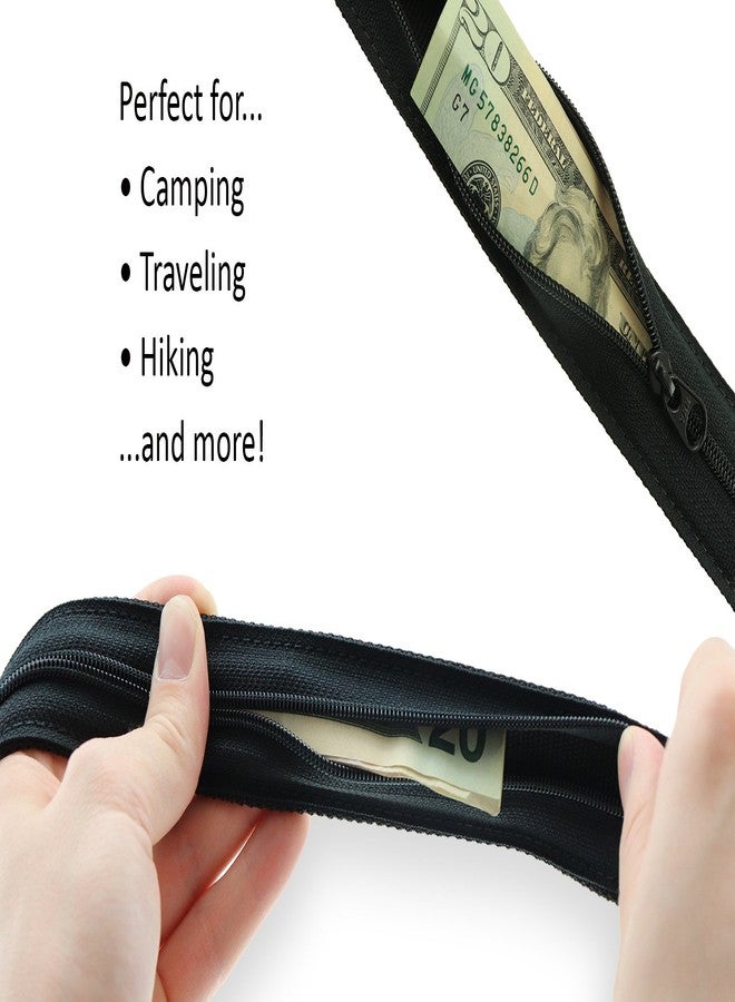Thomas Bates Big and Tall Hiker Money Belt (Black) - Image 4