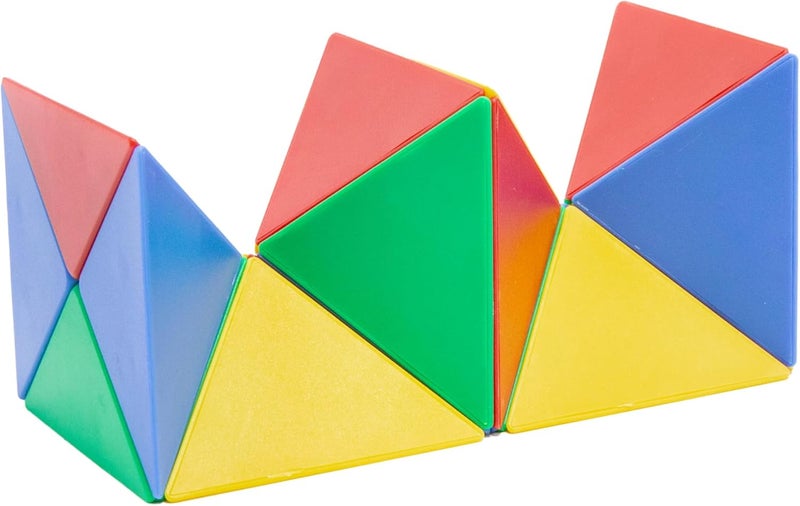 Popular Playthings Tri-Mags 24-Piece Magnetic Building Set for Kids - Image 5