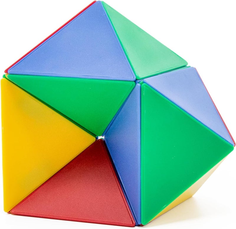 Popular Playthings Tri-Mags 24-Piece Magnetic Building Set for Kids - Image 2