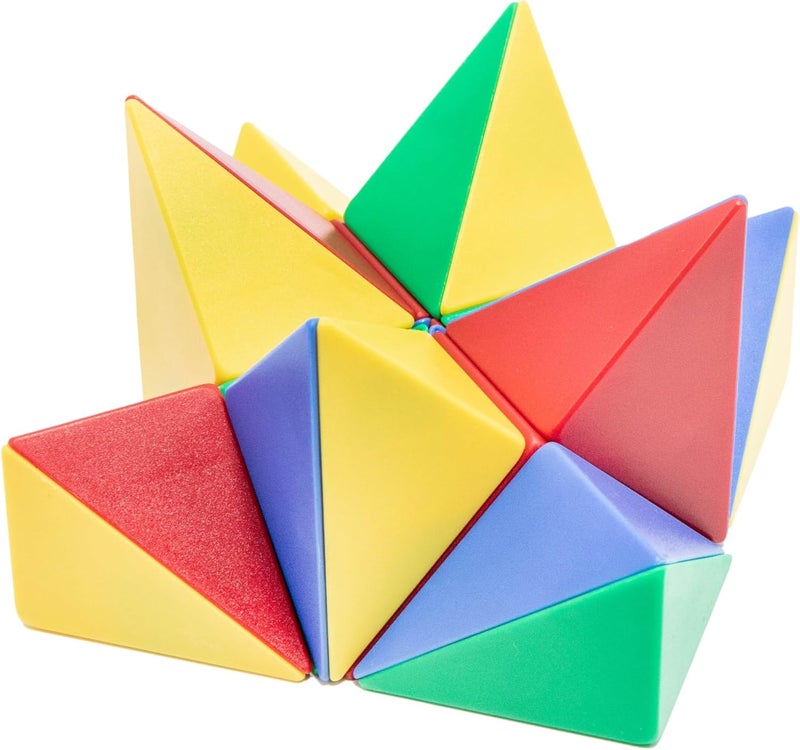 Popular Playthings Tri-Mags 24-Piece Magnetic Building Set for Kids - Image 4