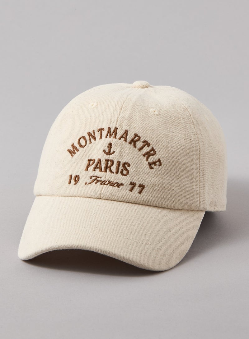 American Eagle AE Destination Graphic Baseball Hat 