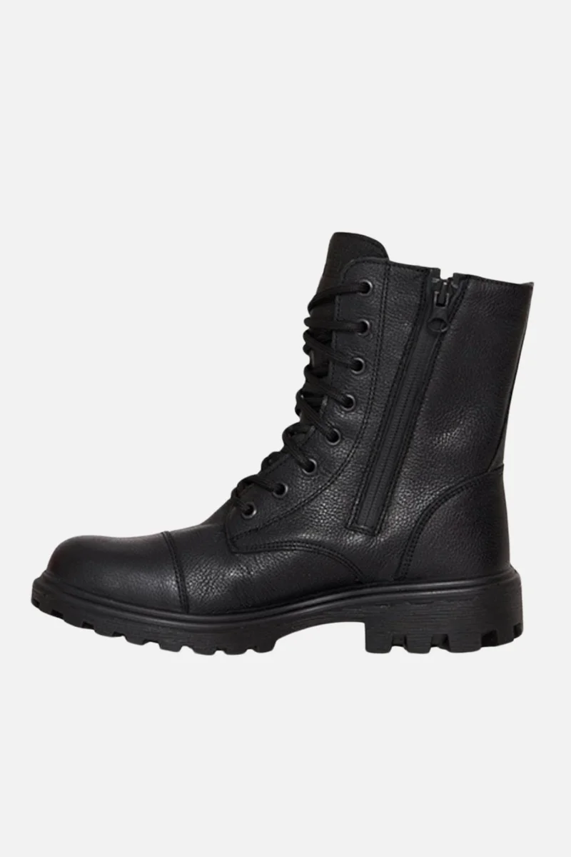 Scooter  Waterproof Leather Black Women's Boots Z7107DS-