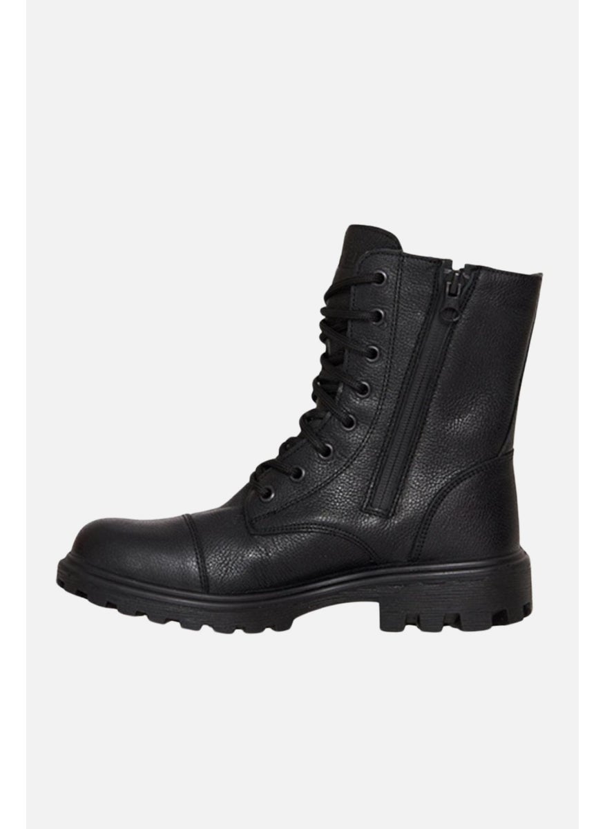 Scooter  Waterproof Leather Black Women's Boots Z7107DS-  - Image 3
